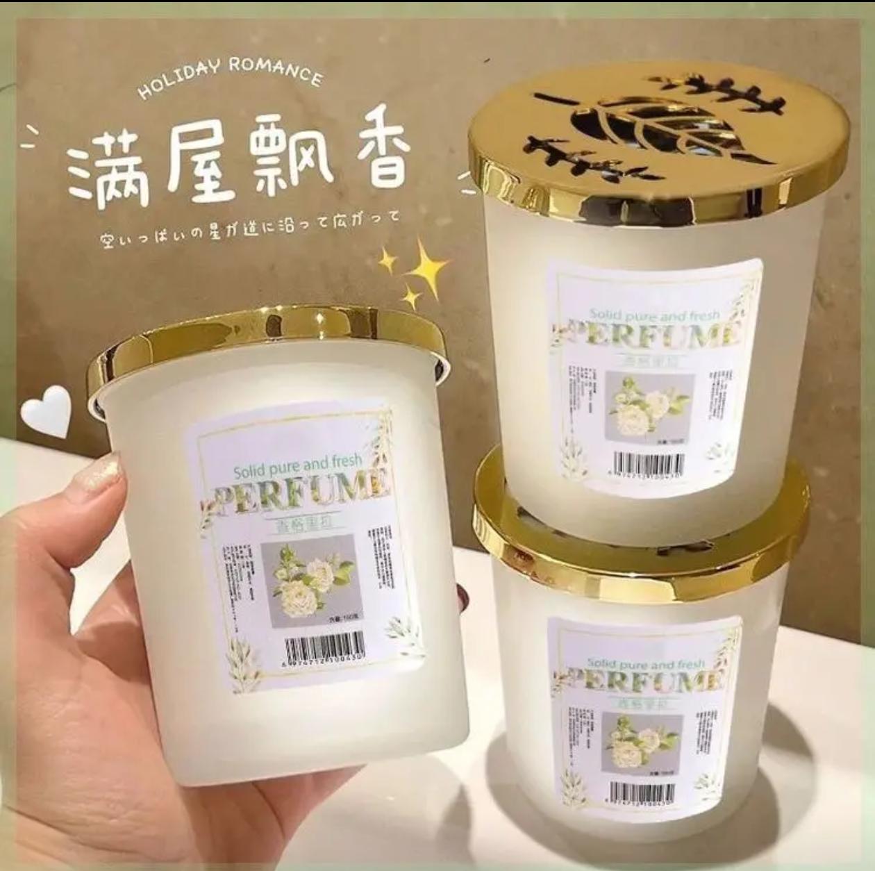 栀子花味 空气清新剂厕所除臭香氛包装随机150G